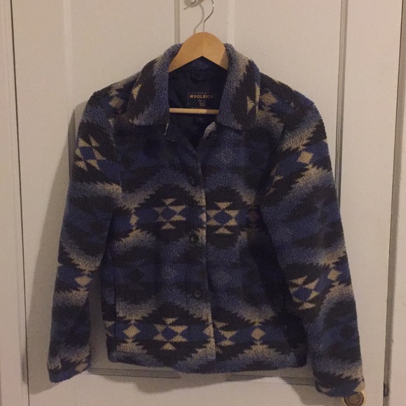 Woolrich Jackets & Blazers - Vintage Woolrich button-down southwestern fleece